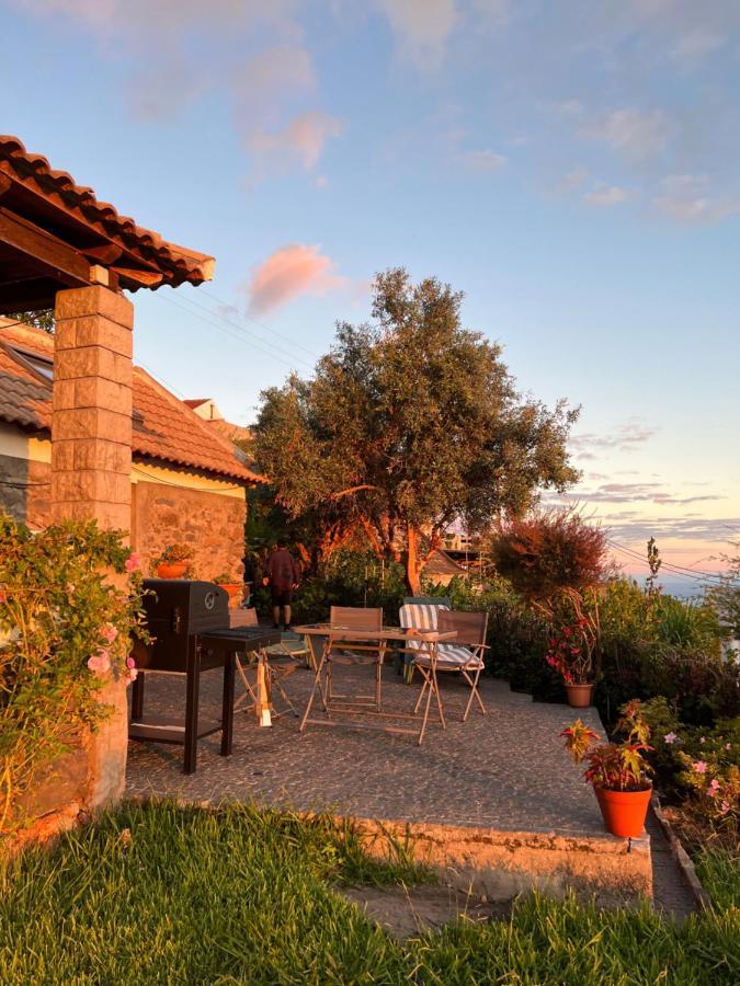 Вилла Cozy Sea View House Faja Da Ovelha Кальета Экстерьер фото